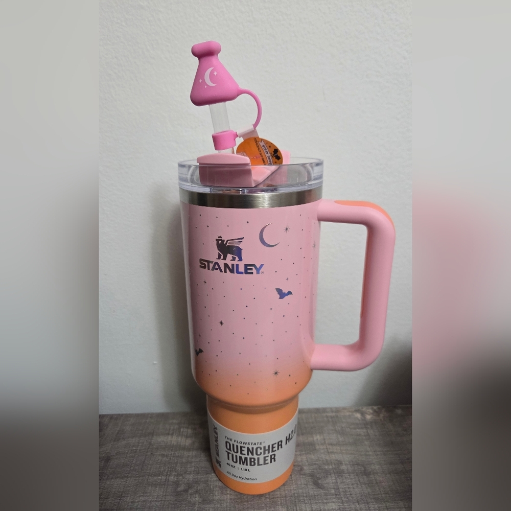 NEW Stanley Pink and Orange 40 oz Tumbler